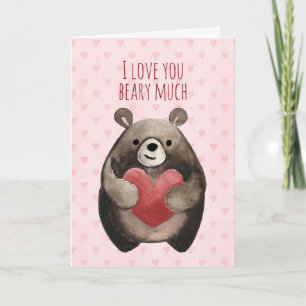 Cartão Muito Amor de Urso