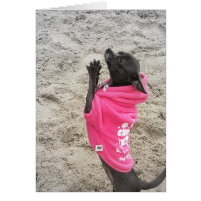 Cartão Muito bem! (Frente)