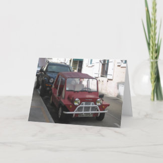 Cartão Muito Em Breve - Vintage Emergency Car