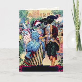 Cartão muito especial dos namorados do vintage