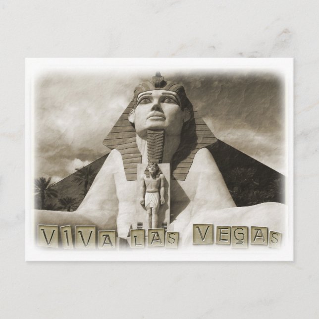 Cartão muito legal de Las Vegas do estilo do (Frente)