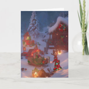 Cartão Muito Parecido com o Natal