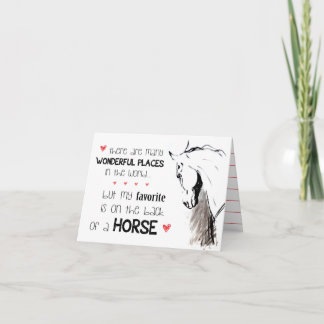 Cartão Muitos lugares maravilhosos