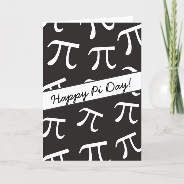 Cartão Muitos Pi - Matemática - Feliz Dia Pi (Frente)