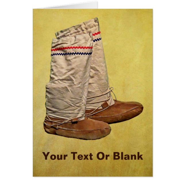 Cartão Mukluks (Frente)