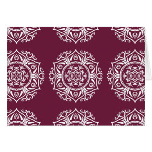 Cartão Mulberry Mandala