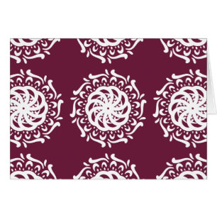 Cartão Mulberry Mandala