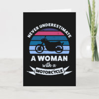 Mulher com moto Engraçado Presente na mamãe
