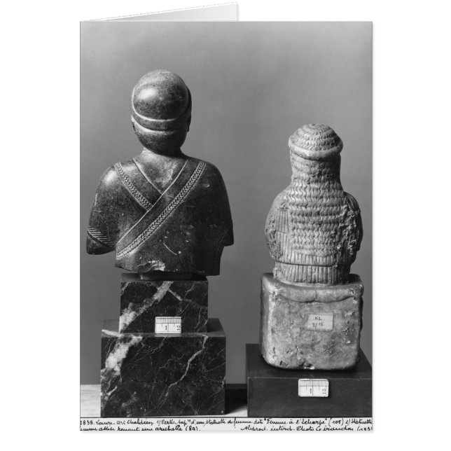 Cartão Mulher com xale (Frente)