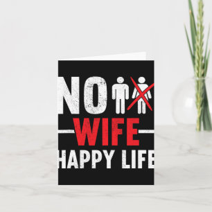 Cartão Mulher Feliz Vida Esposas Noiva Casamento Cantando