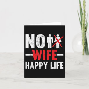 Cartão Mulher Feliz Vida Esposas Noiva Casamento Cantando