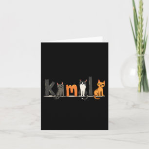 Cartão Mulher Gato Sem Fios Para Kamala Harris 2024 Femin