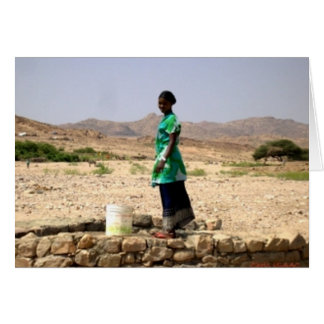 Cartão Mulher jibutiana