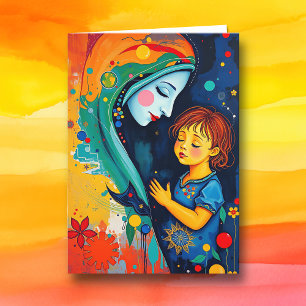 Cartão Mulher mais forte que conheço Dia de as mães Sen