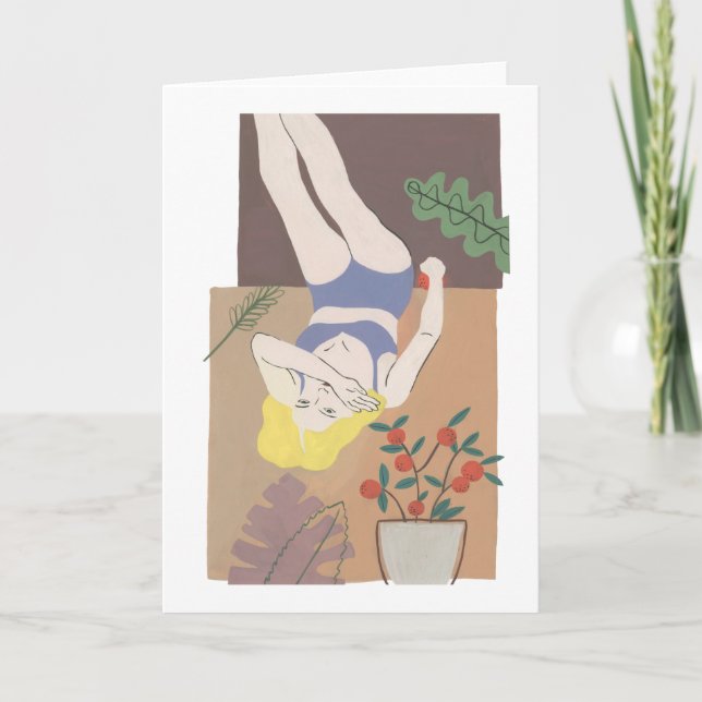 Cartão Mulher mentirosa (Frente)