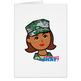Cartão Mulher Militar