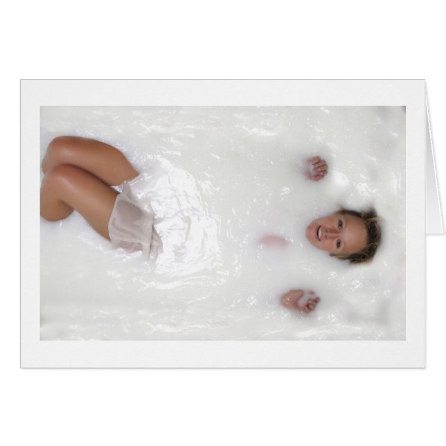 Cartão Mulher no Leite (Frente Horizontal)