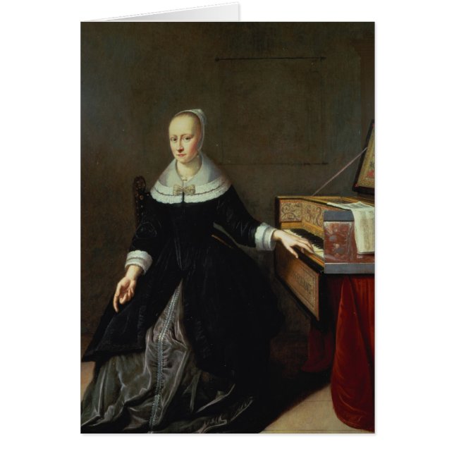 Cartão Mulher por um Virginal (Frente)