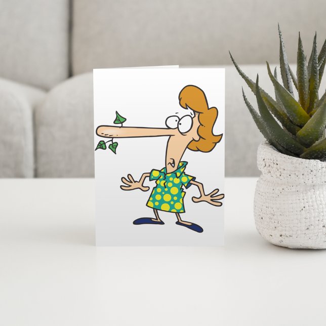 Cartão Mulher Que Disse Mentiras (Criador carregado)