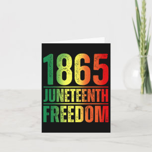Cartão Mulheres 1865 Homens Junta da Liberdade Afro-Ameri