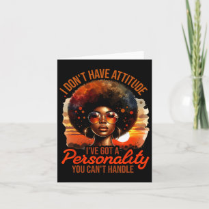Cartão Mulheres Afro Orgulho Negro Africanas Americanas