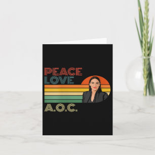 Cartão Mulheres Aoc Alexandria Ocasio-cortez Primeira Mul