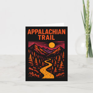Cartão Mulheres Appalachian Rastreio Aventura de Caminho
