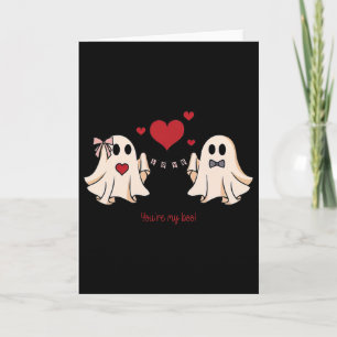 Cartão Mulheres bonitas. Você é o meu "Boo Ghost Cute Spo