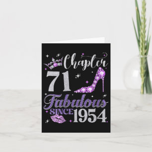 Cartão Mulheres Capítulo 71 Fabuloso Desde 1954 71rua Bir