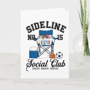 Cartão Mulheres Clube Social Lateral Mãe de Futebol Dia d
