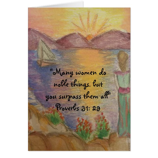 Cartão Mulheres da sabedoria (Frente)