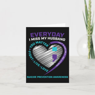 Cartão Mulheres Esposa Prevenção Suicídio Sensibilização 