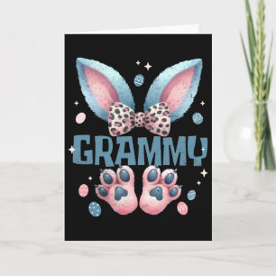 Cartão Mulheres Grammy Páscoa Feliz Dia de Páscoa Mamãe B