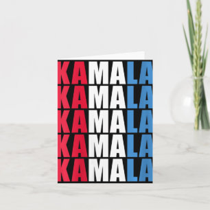 Cartão Mulheres Kamala 2024 Para Presidente Kamala Harris