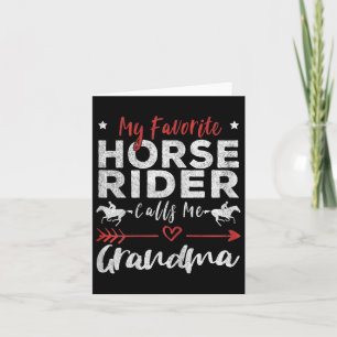 Cartão Mulheres Meu Cavaleiro Favorito Me Chama Avó Ho