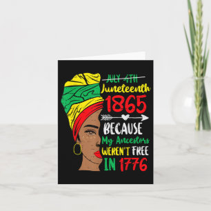 Cartão Mulheres Negras Junta Porque Minha Ancestora Foi