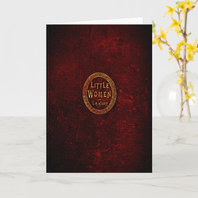 Cartão Mulheres Pequenas| (Flor Amarela)