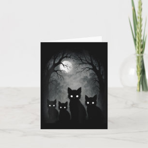 Cartão Mulheres Y Gatinhos Fofos Gatos Alt Goth Nge Horro
