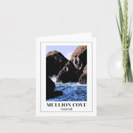 Cartão Mullion Cove, Cornwall