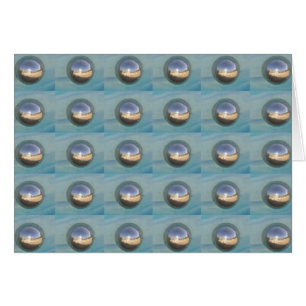 Cartão Múltiplas esferas de prata