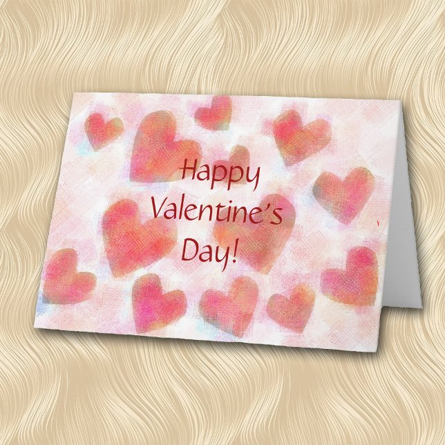 Cartão múltiplo dos namorados dos corações (Criador carregado)