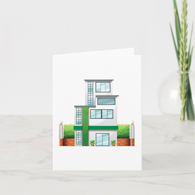 Cartão Multistorey House (Criador carregado)