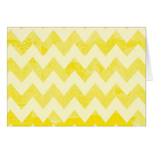 Cartão Mundo amarelo ensolarado de Chevron