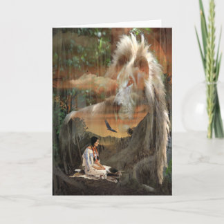 Cartão Mundo de espírito