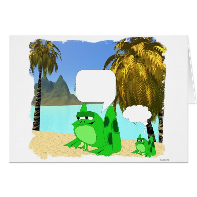 Cartão Mundo de Toon (Frente Horizontal)