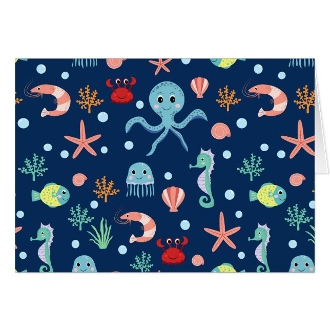 Cartão Mundo do Mar (Frente Horizontal)