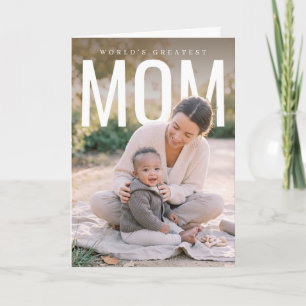 Cartão Mundo PhotoPop Mãe Mais Querida