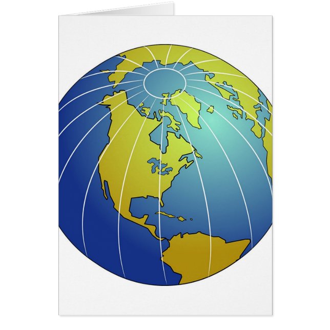 Cartão Mundo Terra (Frente)