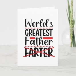 Cartão Mundos Divertidos Maior Pai