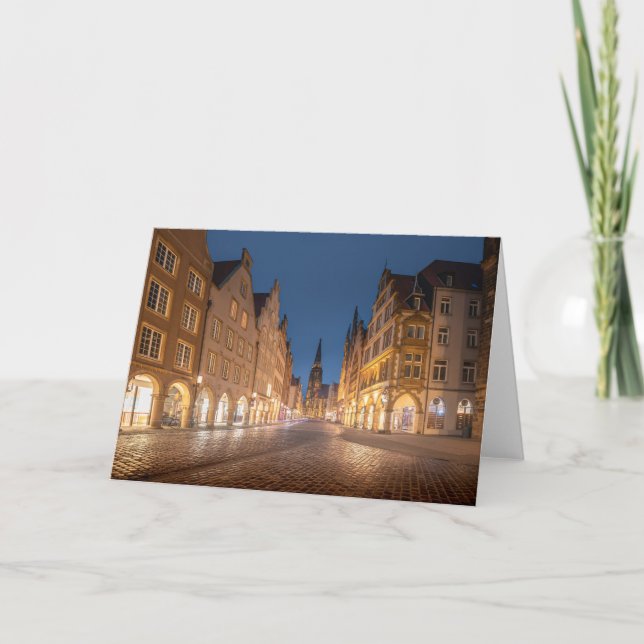 Cartão Münster Alemanha (Frente)